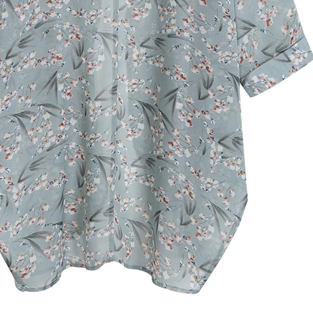 NWOT Chiffon Floral Kimono